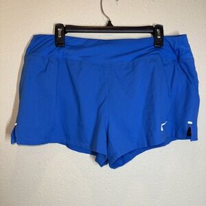 Nike DRI FIT Flex Women's Running Shorts Blue Size XL NWT BQ5927-403 Pocket